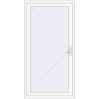 Ціноутворення Вхідні двері 1145x2230 мм REHAU Euro-Design 60 Білий (RAL 9016) з двох сторін