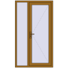 Ціноутворення Вхідні двері 1150x2030 мм REHAU SYNEGO LIGHT_OAK з двох сторін