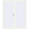 Ціноутворення Вхідні двері 1720x2100 мм REHAU Brillant-Design Білий (RAL 9016) з двох сторін