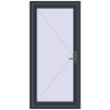 Ціноутворення Вхідні двері 900x1900 мм REHAU Brillant-Design ANTHRACITE_GREY_STRUKTURAL з двох сторін