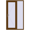 Ціноутворення Вхідні двері 1200x2000 мм REHAU Euro-Design 60 WALNUT з двох сторін