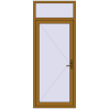 Ціноутворення Вхідні двері 950x2400 мм REHAU Brillant-Design LIGHT_OAK з двох сторін