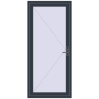 Ціноутворення Вхідні двері 1030x2150 мм REHAU Euro-Design 60 ANTHRACITE_GREY_STRUKTURAL ззовні