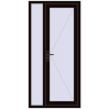 Ціноутворення Вхідні двері 1000x2050 мм REHAU Euro-Design 60 BLACK_BROWN з двох сторін