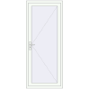 Ціноутворення Вхідні двері 900x2200 мм REHAU Euro-Design 60 Білий (RAL 9016) з двох сторін