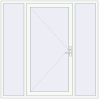 Ціноутворення Вхідні двері 2000x2000 мм REHAU Euro-Design 60