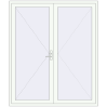 Ціноутворення Вхідні двері 1900x2250 мм REHAU Euro-Design 60 Білий (RAL 9016) з двох сторін