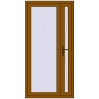 Ціноутворення Вхідні двері 1100x2200 мм REHAU SYNEGO GOLDEN OAK з двох сторін
