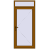 Ціноутворення Вхідні двері 980x2200 мм REHAU Euro-Design 60 GOLDEN OAK з двох сторін
