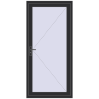 Ціноутворення Вхідні двері 1000x2050 мм REHAU Euro-Design 60 ANTHRACITE_GREY_GLATT з двох сторін