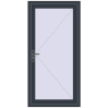 Ціноутворення Вхідні двері 920x1850 мм REHAU Euro-Design 60 ANTHRACITE_GREY_STRUKTURAL з двох сторін