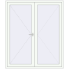 Ціноутворення Вхідні двері 1800x2100 мм REHAU Brillant-Design Білий (RAL 9016) з двох сторін