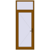 Ціноутворення Вхідні двері 900x2400 мм REHAU Euro-Design 60 GOLDEN OAK з двох сторін