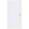 Ціноутворення Вхідні двері 1100x2200 мм REHAU Euro-Design 60 Білий (RAL 9016) з двох сторін
