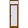 Ціноутворення Вхідні двері 700x2160 мм REHAU Euro-Design 60 GOLDEN OAK ззовні