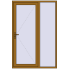 Ціноутворення Вхідні двері 1400x2100 мм REHAU Euro-Design 60