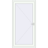Ціноутворення Вхідні двері 1000x2000 мм REHAU Euro-Design 60 Білий (RAL 9016) з двох сторін
