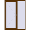 Ціноутворення Вхідні двері 1500x2100 мм REHAU Brillant-Design WALNUT з двох сторін
