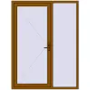 Ціноутворення Вхідні двері 1590x2100 мм REHAU Euro-Design 60 GOLDEN OAK з двох сторін