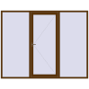 Ціноутворення Вхідні двері 2700x2100 мм REHAU Brillant-Design WALNUT ззовні