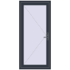 Ціноутворення Вхідні двері 900x1950 мм REHAU Euro-Design 60 ANTHRACITE_GREY_STRUKTURAL ззовні