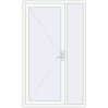 Ціноутворення Вхідні двері 1300x2200 мм REHAU Brillant-Design Білий (RAL 9016) з двох сторін
