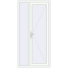 Ціноутворення Вхідні двері 1070x2200 мм REHAU Euro-Design 60 Білий (RAL 9016) з двох сторін