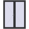 Ціноутворення Вхідні двері 1800x2280 мм REHAU Euro-Design 60 ANTHRACITE_GREY_GLATT з двох сторін