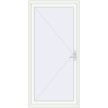Ціноутворення Вхідні двері 1100x2300 мм REHAU Euro-Design 60 Білий (RAL 9016) з двох сторін