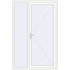 Ціноутворення Вхідні двері 1500x2300 мм REHAU Euro-Design 60 Білий (RAL 9016) з двох сторін