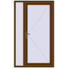 Ціноутворення Вхідні двері 1200x2000 мм REHAU Brillant-Design WALNUT з двох сторін