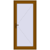 Ціноутворення Вхідні двері 950x2100 мм REHAU Euro-Design 60 GOLDEN OAK з двох сторін