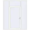 Ціноутворення Вхідні двері 2000x2500 мм REHAU Euro-Design 60 Білий (RAL 9016) з двох сторін