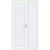Ціноутворення Вхідні двері 1090x2050 мм REHAU Euro-Design 60