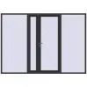 Ціноутворення Вхідні двері 3180x2250 мм REHAU Euro-Design 60 ANTHRACITE_GREY_GLATT з двох сторін
