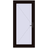 Ціноутворення Вхідні двері 900x1950 мм REHAU Euro-Design 60 BLACK_BROWN з двох сторін