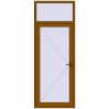Ціноутворення Вхідні двері 950x2500 мм REHAU Brillant-Design GOLDEN OAK ззовні