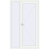Ціноутворення Вхідні двері 1300x2200 мм REHAU Euro-Design 60 Білий (RAL 9016) з двох сторін
