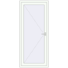 Ціноутворення Вхідні двері 900x2100 мм REHAU Euro-Design 60 Білий (RAL 9016) з двох сторін