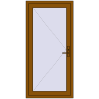 Ціноутворення Вхідні двері 870x1900 мм REHAU Euro-Design 60 GOLDEN OAK з двох сторін
