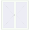 Ціноутворення Внутрішні двері 2000x2100 мм REHAU Т94/60 Білий (RAL 9016) з двох сторін