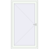 Ціноутворення Внутрішні двері 1200x2100 мм Altest RAL 9016 Traffic white з двох сторін