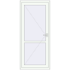 Ціноутворення Внутрішні двері 900x2050 мм REHAU Т94/60 Білий (RAL 9016) з двох сторін