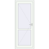 Ціноутворення Внутрішні двері 790x2035 мм REHAU Т94/60 Білий (RAL 9016) з двох сторін