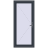 Ціноутворення Внутрішні двері 900x1990 мм REHAU Т94/60 ANTHRACITE_GREY_STRUKTURAL з двох сторін