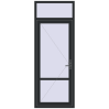Ціноутворення Внутрішні двері 900x2400 мм Altest RAL 9017 Traffic black з двох сторін