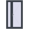 Ціноутворення Внутрішні двері 1200x2050 мм REHAU Т94/60 ANTHRACITE_GREY_STRUKTURAL з двох сторін