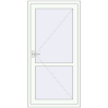 Ціноутворення Внутрішні двері 900x1800 мм REHAU Т94/60 Білий (RAL 9016) з двох сторін