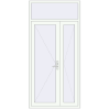 Ціноутворення Внутрішні двері 1200x2500 мм Altest RAL 9016 Traffic white з двох сторін