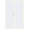 Ціноутворення Внутрішні двері 1290x2100 мм REHAU Т94/60 Білий (RAL 9016) з двох сторін
